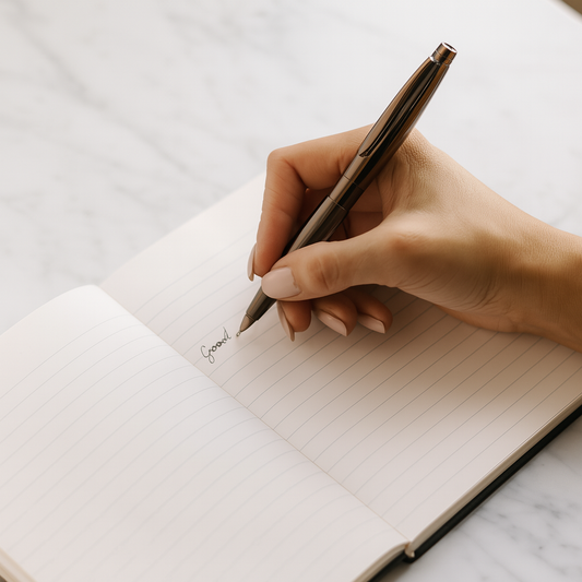 Custom Engraved Rose Gold Metal Pen – Personalized Gift for Graduation, Office & Retirement