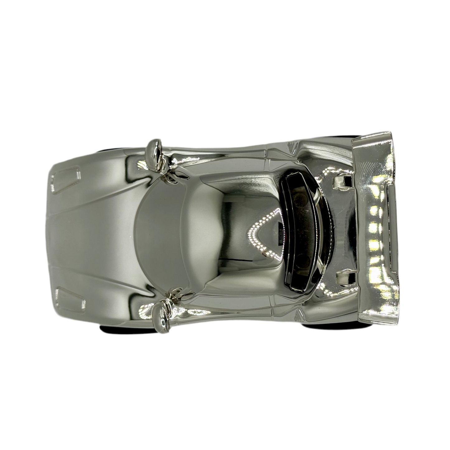 Engraved Keepsake Silver Sports Car – Luxury Collectible Gift