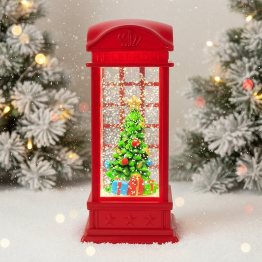 Light-Up Christmas Tree Lantern – Snow Globe Christmas Decoration | Holiday Gifts Canada | Unique Christmas Décor 2025