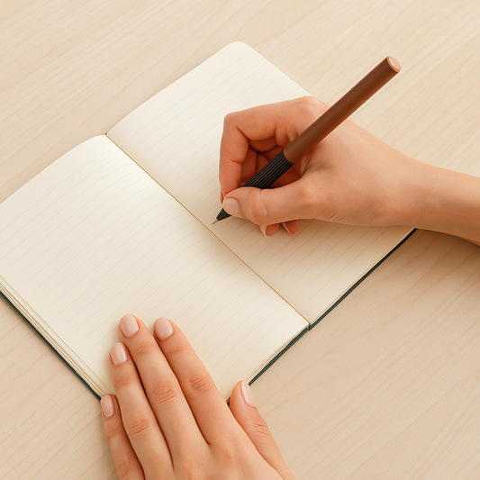 Custom Engraved Bronze Grip Pen – Modern Executive Writing Tool