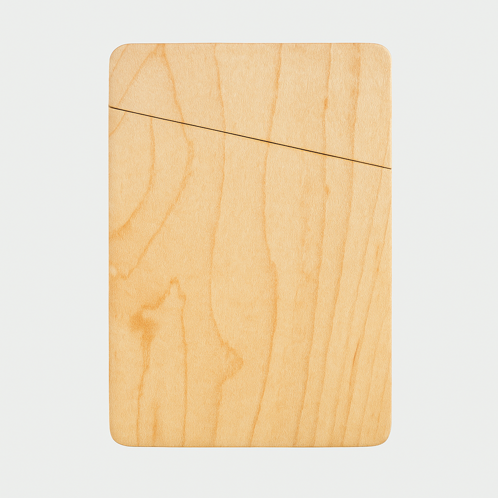 Minimalist Wooden Card Holder