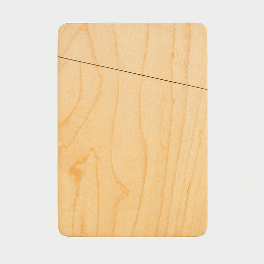Minimalist Wooden Card Holder