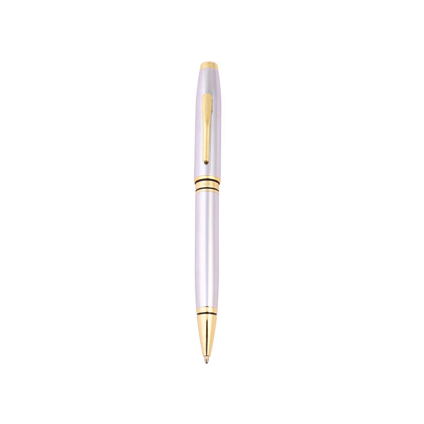 Engraved Cross Bailey Light Black Resin Ballpoint Pen – Personalized Luxury Pen with Gold Trim in Gift Box for Executive Gifts