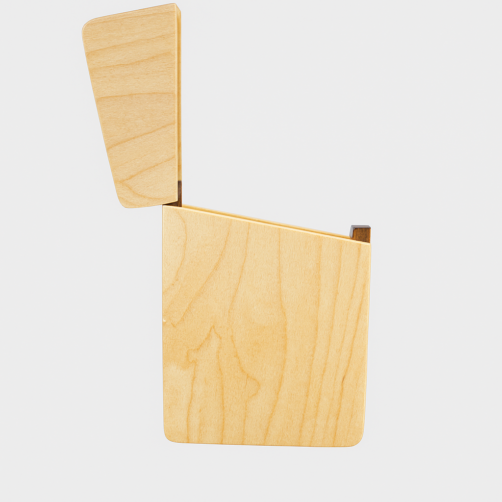 Minimalist Wooden Card Holder
