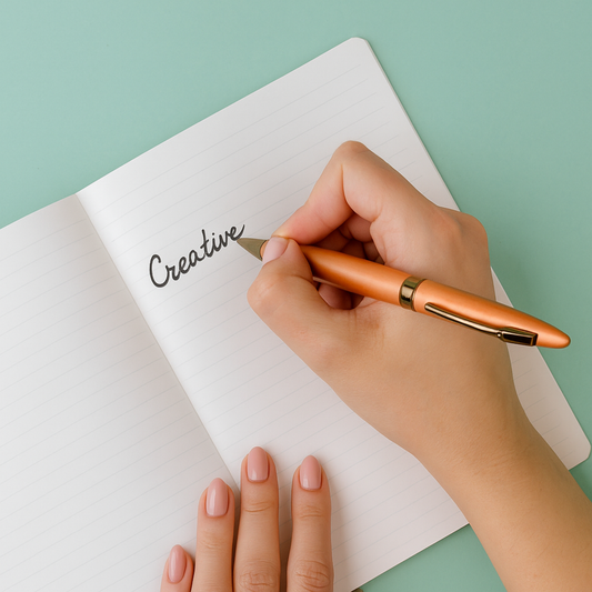 Matte Copper Executive Ball Pen – Personalized Luxury Writing Instrument