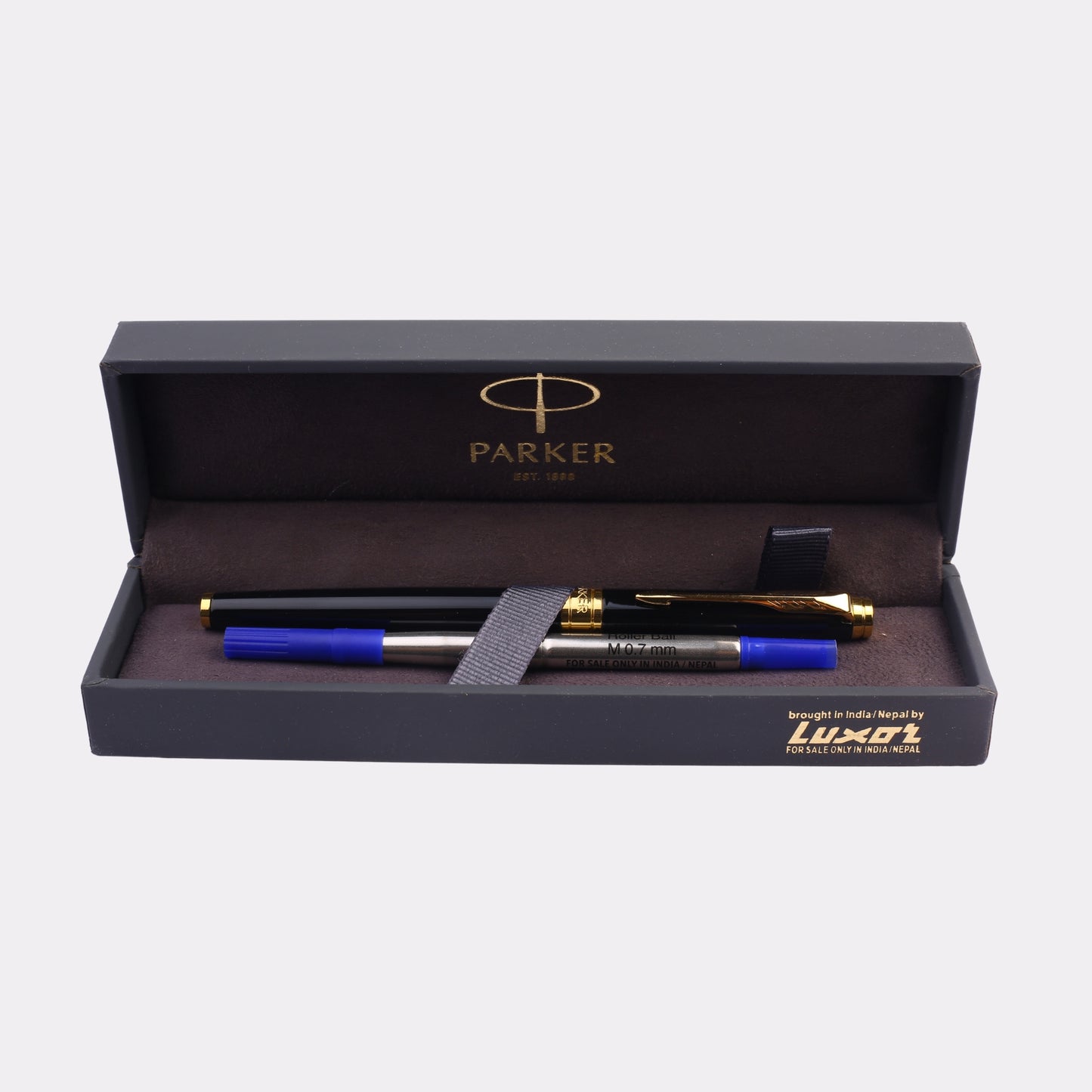 Parker Premium Ballpoint Pen Gift Set – Personalized Engraving Available | Includes Extra Refill