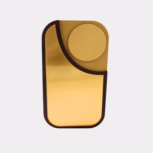 Modern Gold Circle Plaque – Custom Engraved Award for Events, Recognition & Corporate Gifts