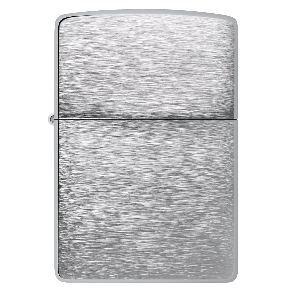 Custom Armor Brushed Chrome Zippo Lighter – Personalized Engraving | Heavyweight Windproof Lighter