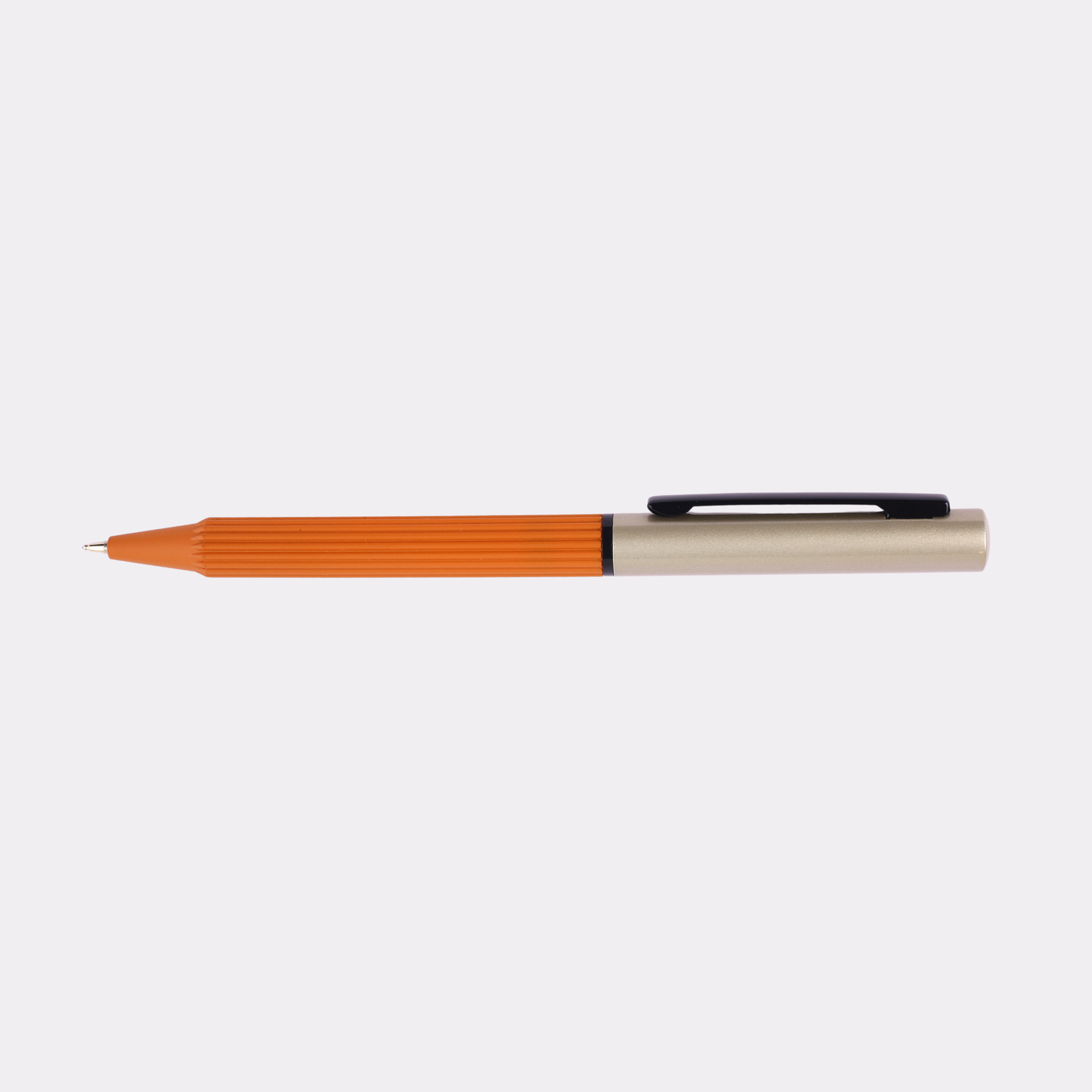 Custom Engraved Orange Grip Pen – Personalized Gift for Students & Offices