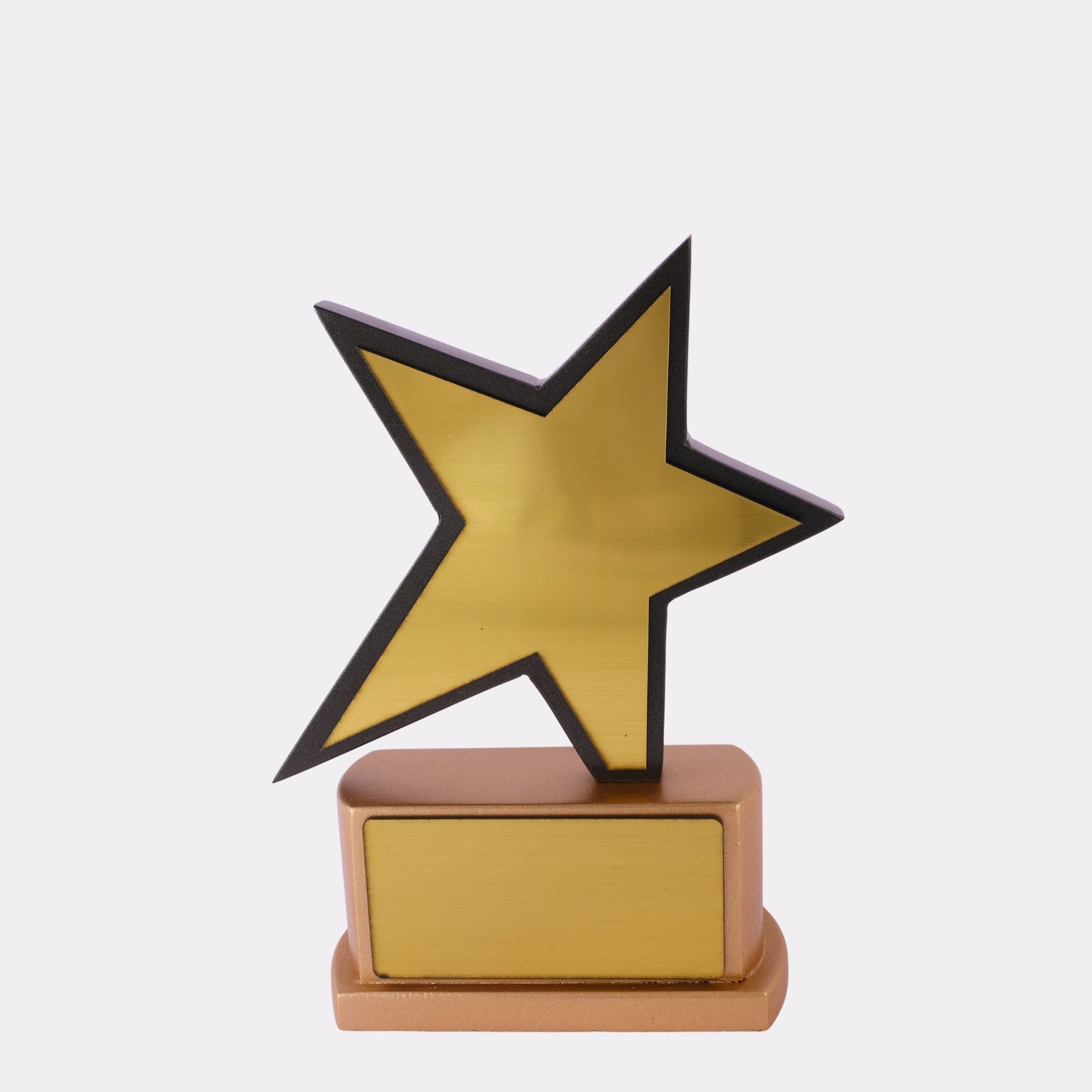 Gold Star Trophy – Custom Engraved Award for Best Performer, Employee of the Month & School Recognition