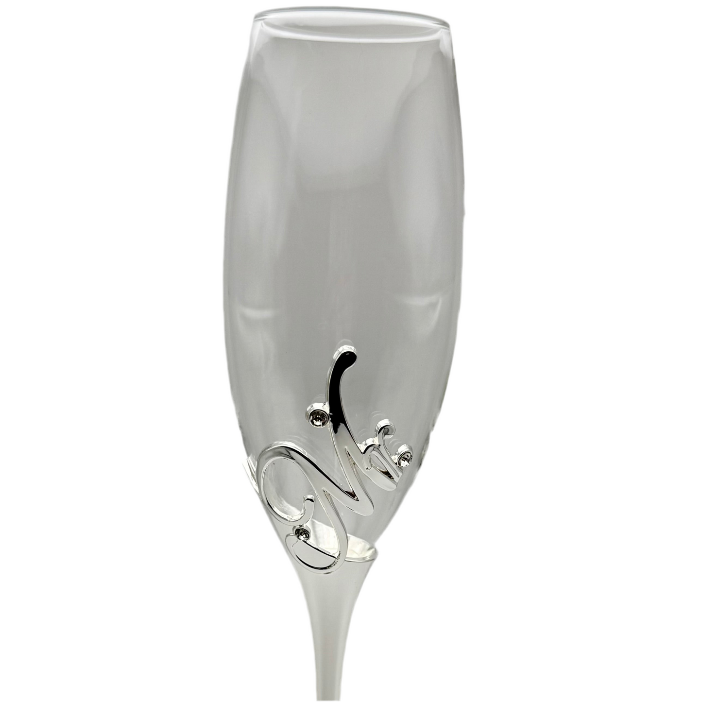 Mr and Mrs Champagne Flutes Canada – Personalized Engraved Wedding Glasses Toronto, Mississauga, Vancouver, Montreal