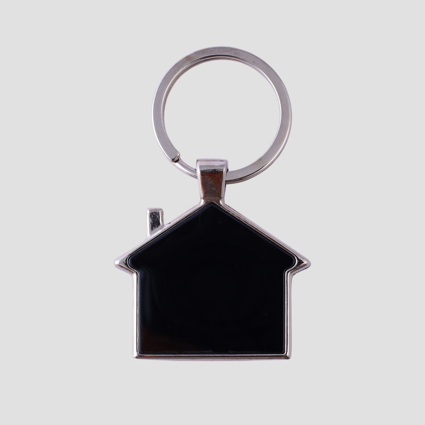 Custom Engraved House Keychain – Personalized Metal Key Ring | Ideal Gift for New Homeowners or Realtors