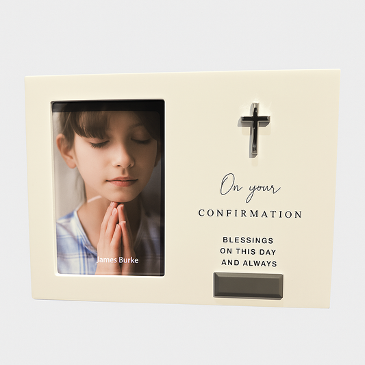 On Your Confirmation Blessing Photo Frame – 4x6"