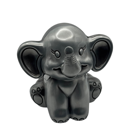 Engraved Money Bank – Cute Elephant Coin Bank for Kids & Keepsake Gift