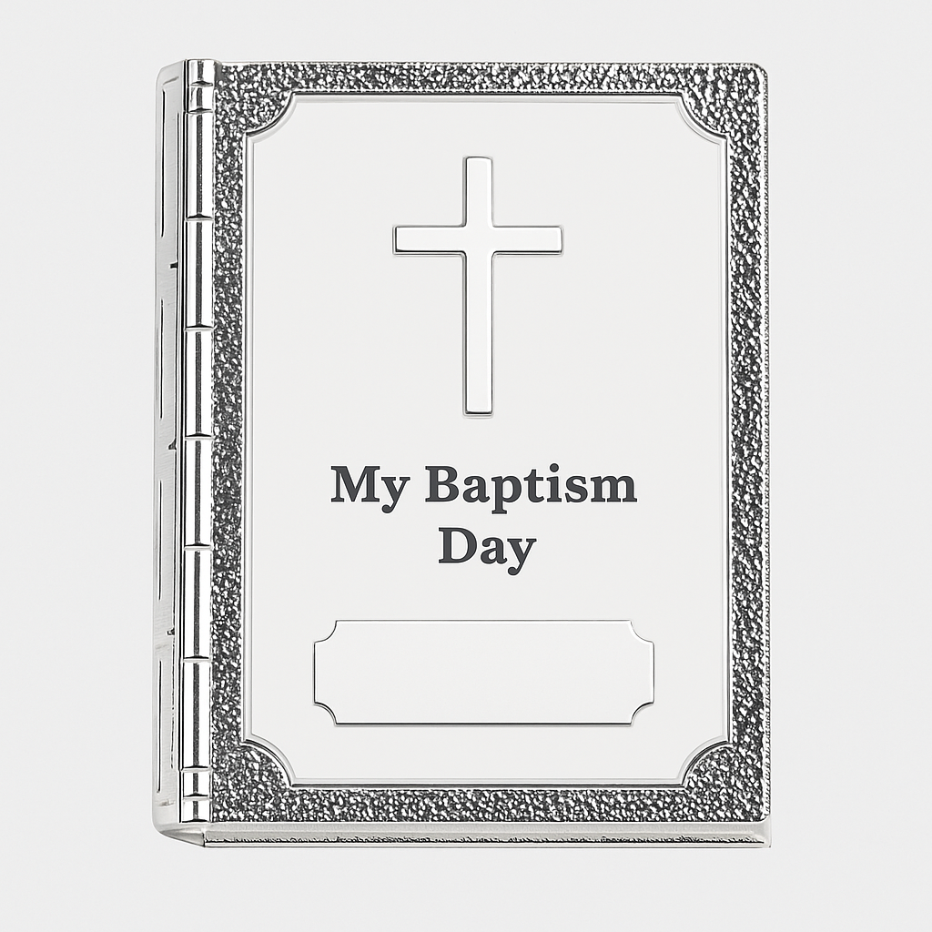 Engraved Baptism Day Keepsake Box