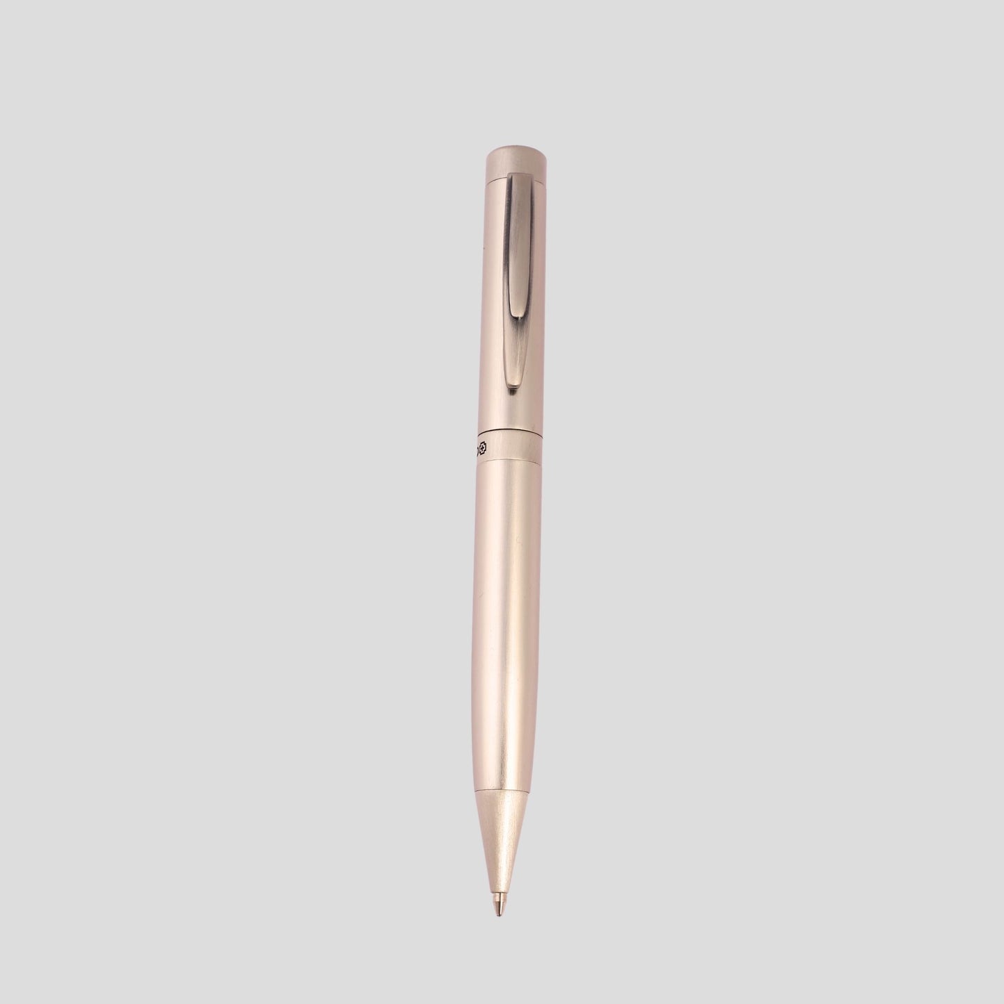 Personalized Silver Executive Pen – Engravable SwissBrand Metal Pen with Gift Box