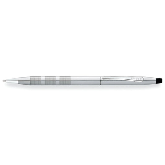 Cross Classic Century® Satin Chrome Ballpoint Pen – Personalized Engraved Gift Pen Engravables