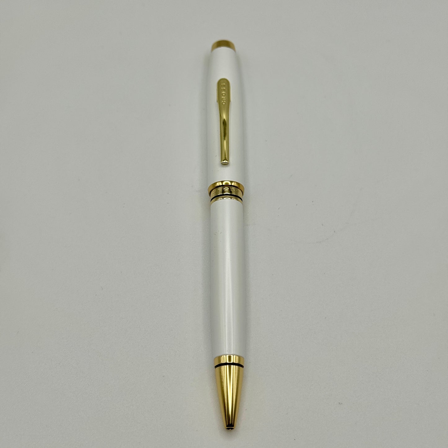 Engraved Cross Pen – Coventry Pearl White | Personalized Gifts Canada Toronto, Vancouver & More
