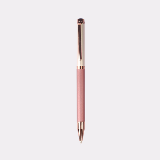 Personalized Rose Gold Writing Pen – Engraved Gift for Women, Journals & Professionals