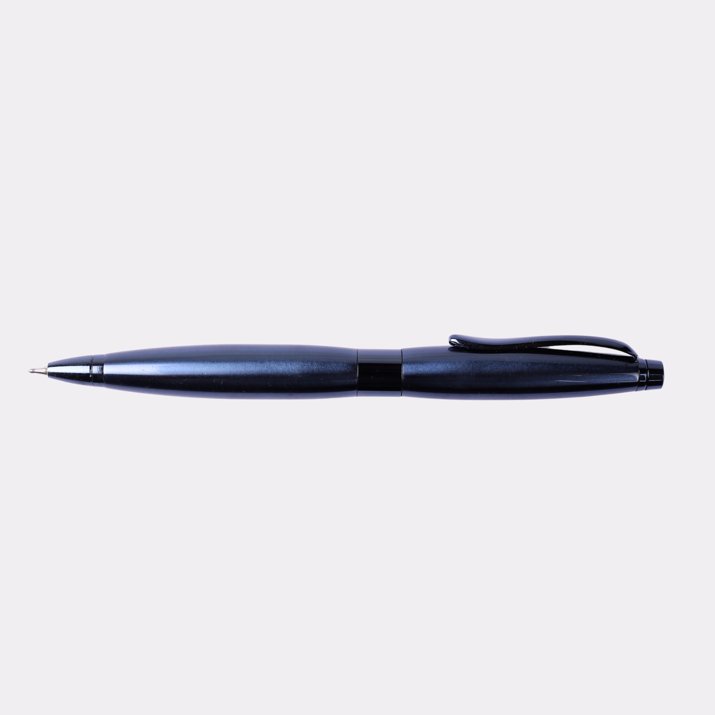 Engraved Shiny Blue Metal Pen – Personalized Gift for Office, Graduation & Journaling