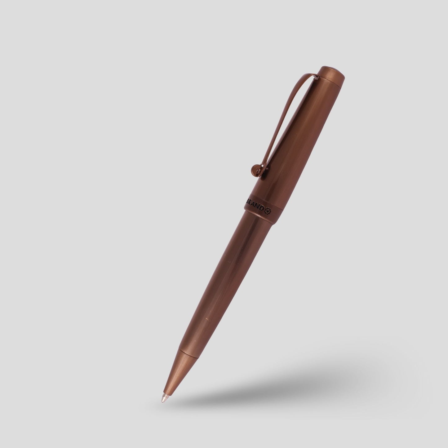 Engravable Bronze SwissBrand Pen – Personalized Metal Pen with Gift Box