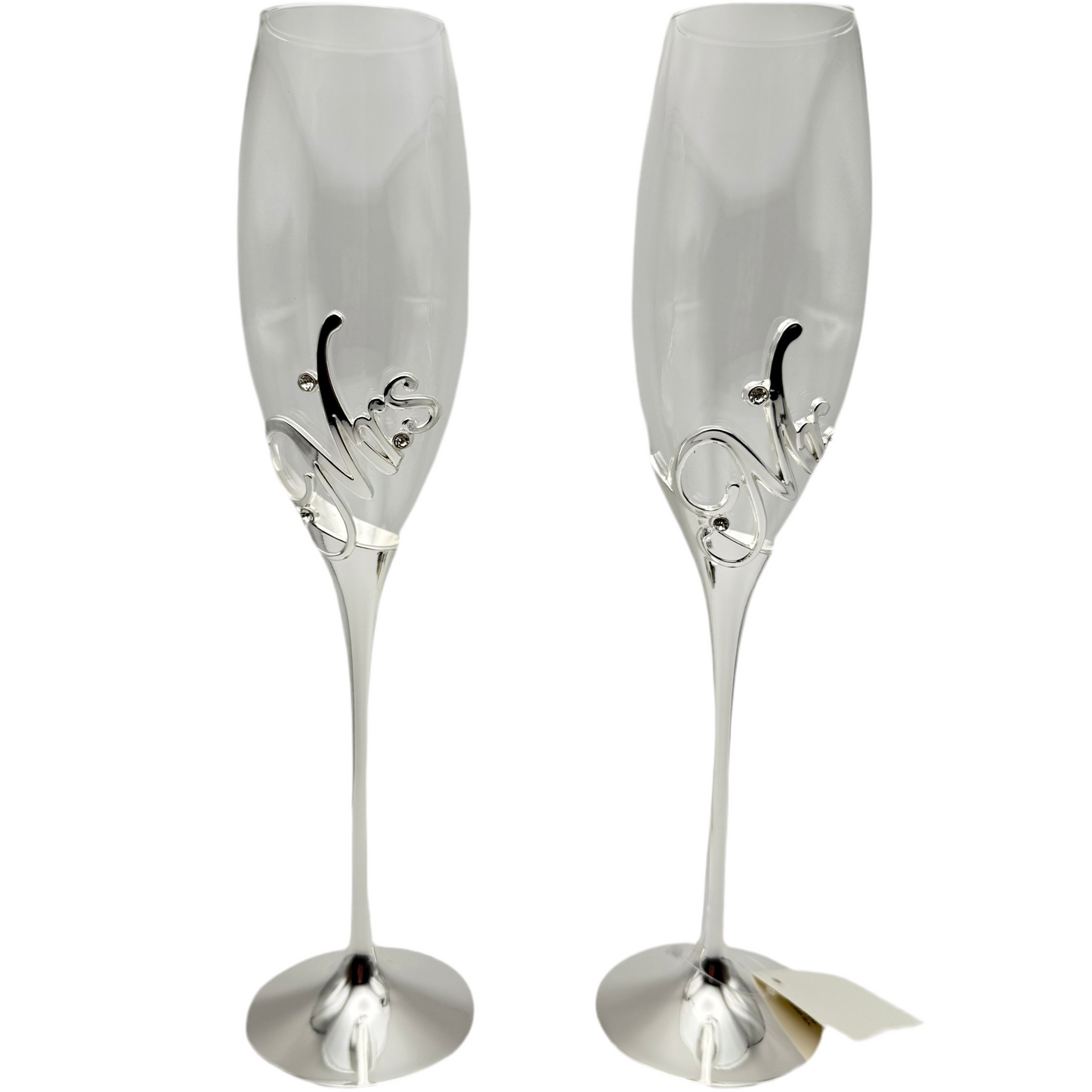 Mr and Mrs Champagne Flutes Canada – Personalized Engraved Wedding Glasses Toronto, Mississauga, Vancouver, Montreal