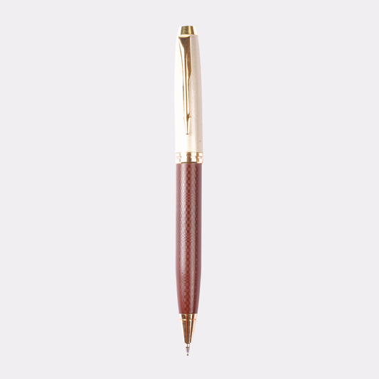 Engraved Brown & Gold Classic Pen – Personalized Gift for Executives & Graduates