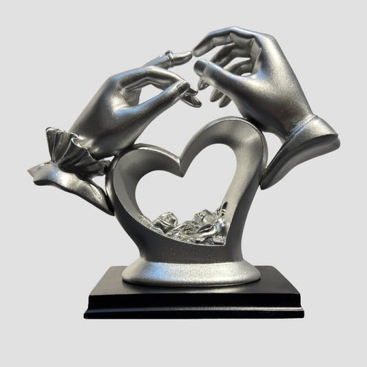 Eternal Vow Ring Exchange Sculpture