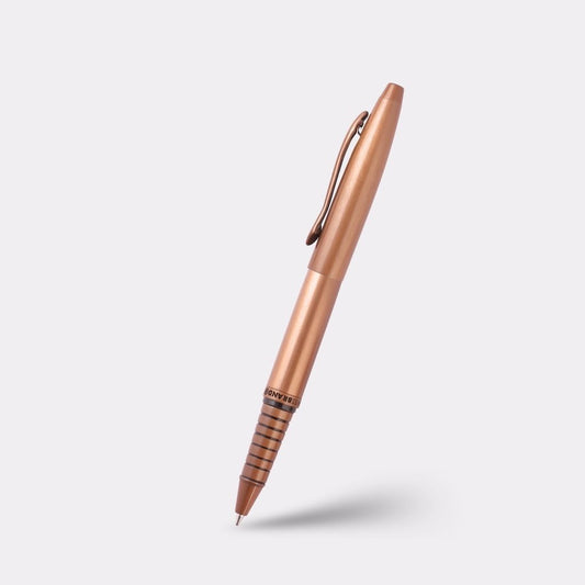SwissBrand Copper Metal Pen with Grip – Executive Style with Free Engraving