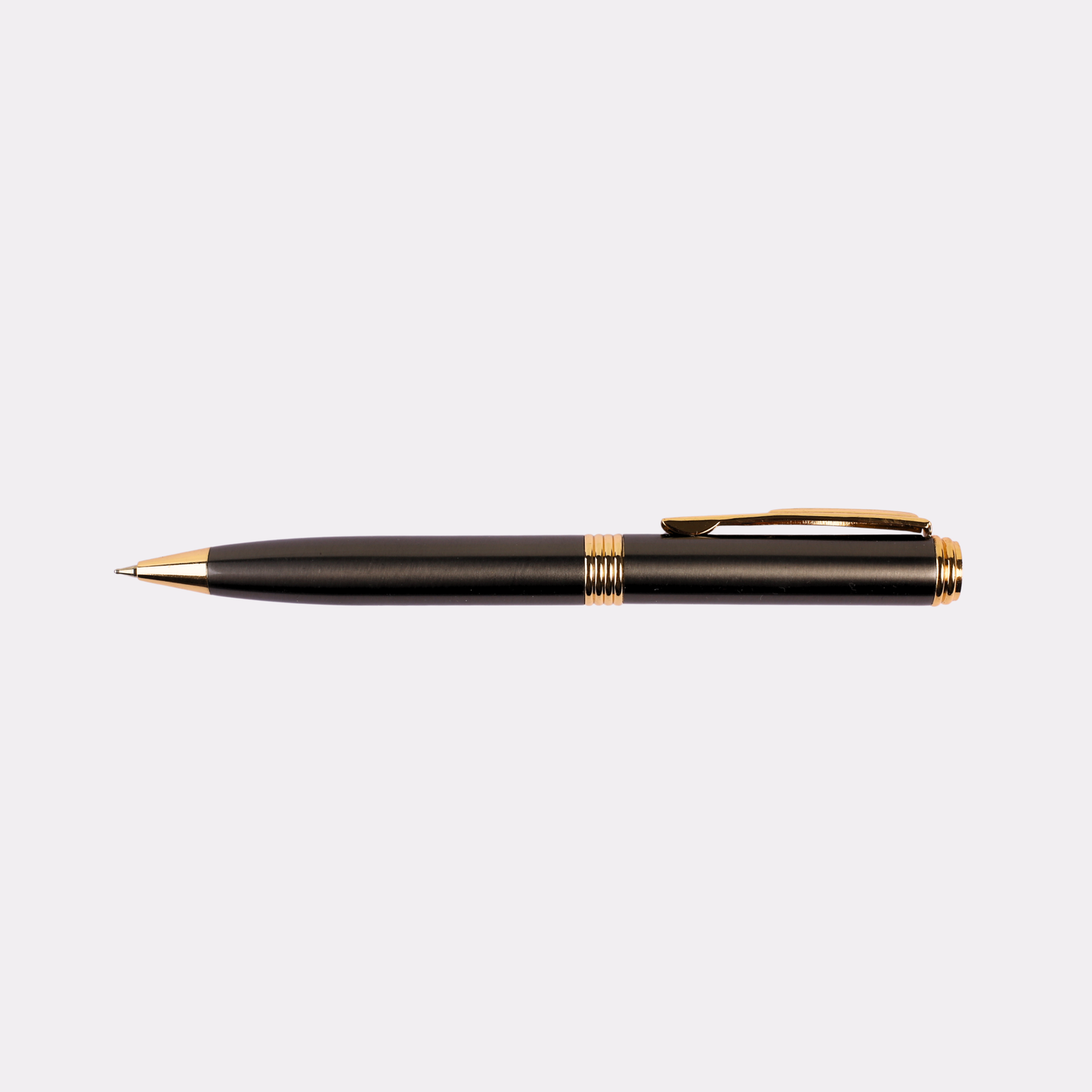 Engraved Gunmetal & Gold Pen – Premium Personalized Gift for Executives & Professionals