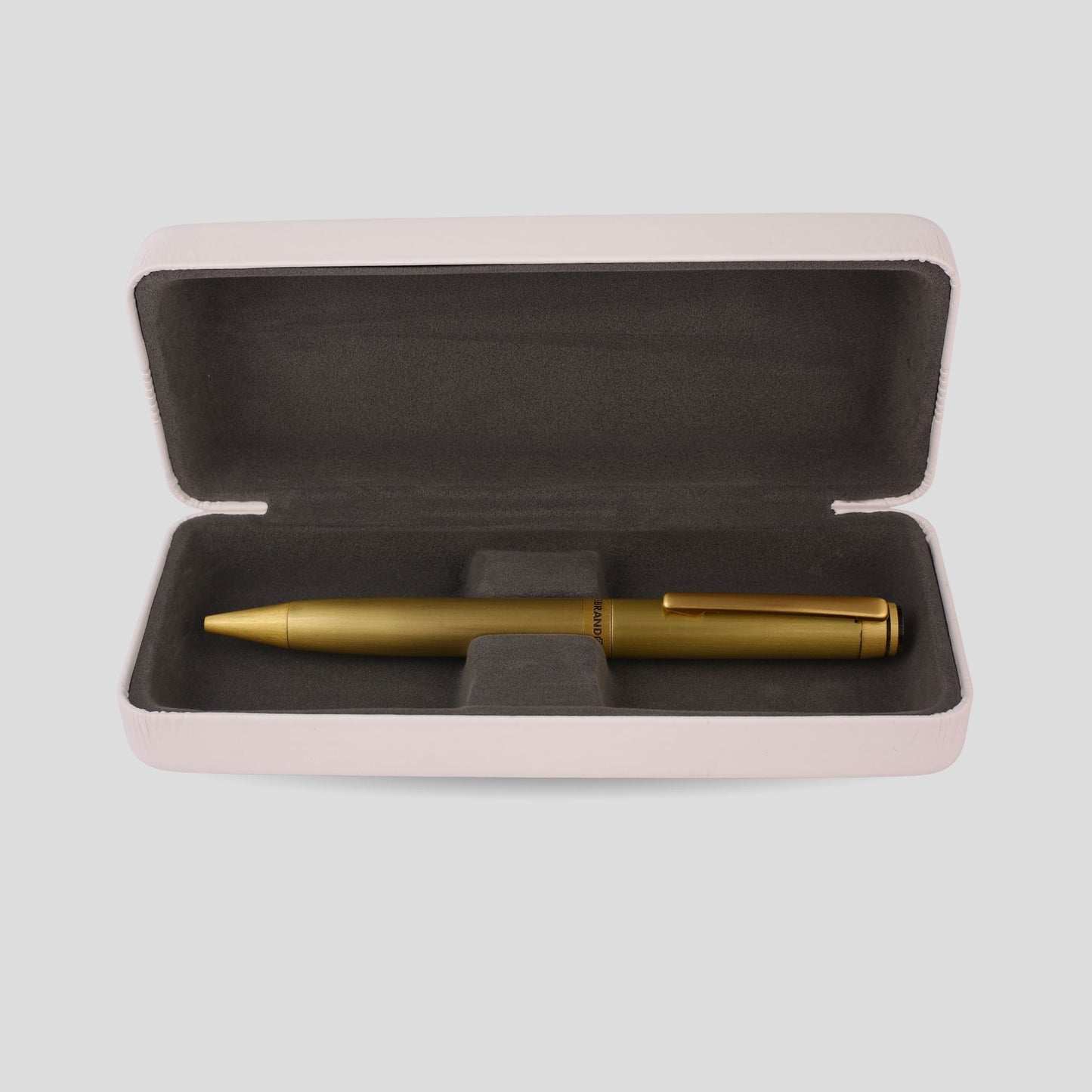 Matte Gold Executive SwissBrand Pen – Custom Engraving & Gift Box Included
