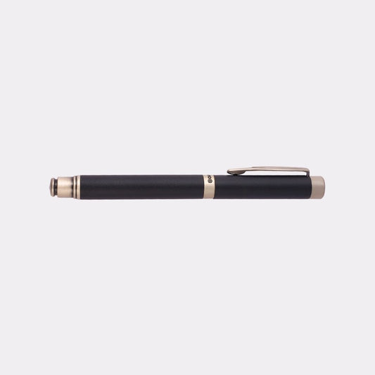 SWISSBRAND Matte black Rollerball Pen with chrome trim Engravables