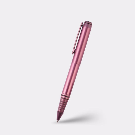 SwissBrand Pink Metallic Luxury Pen – Custom Engraved Gift for Her