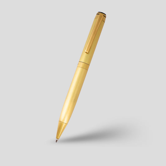 Matte Gold Executive SwissBrand Pen – Custom Engraving & Gift Box Included