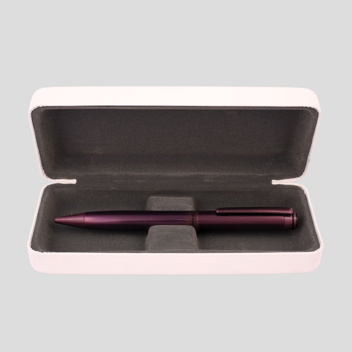 Shiny Plum SwissBrand Pen – Personalized Engraving | Gift Box Included