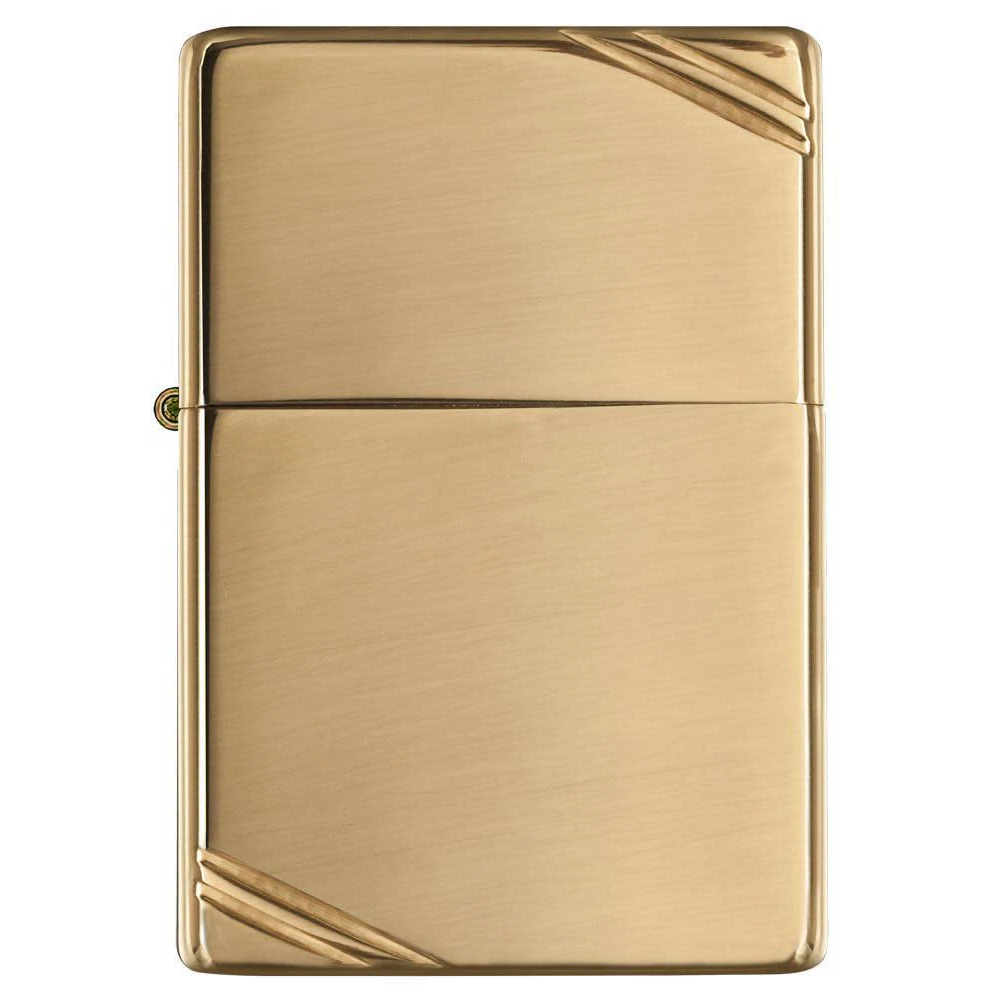 Custom Engraved Zippo – Vintage High Polish Brass | Classic Gift for Him (Canada)