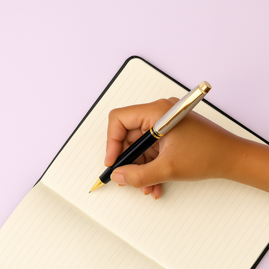 Engraved Black & Gold Classic Pen – Personalized Executive Gift for Professionals