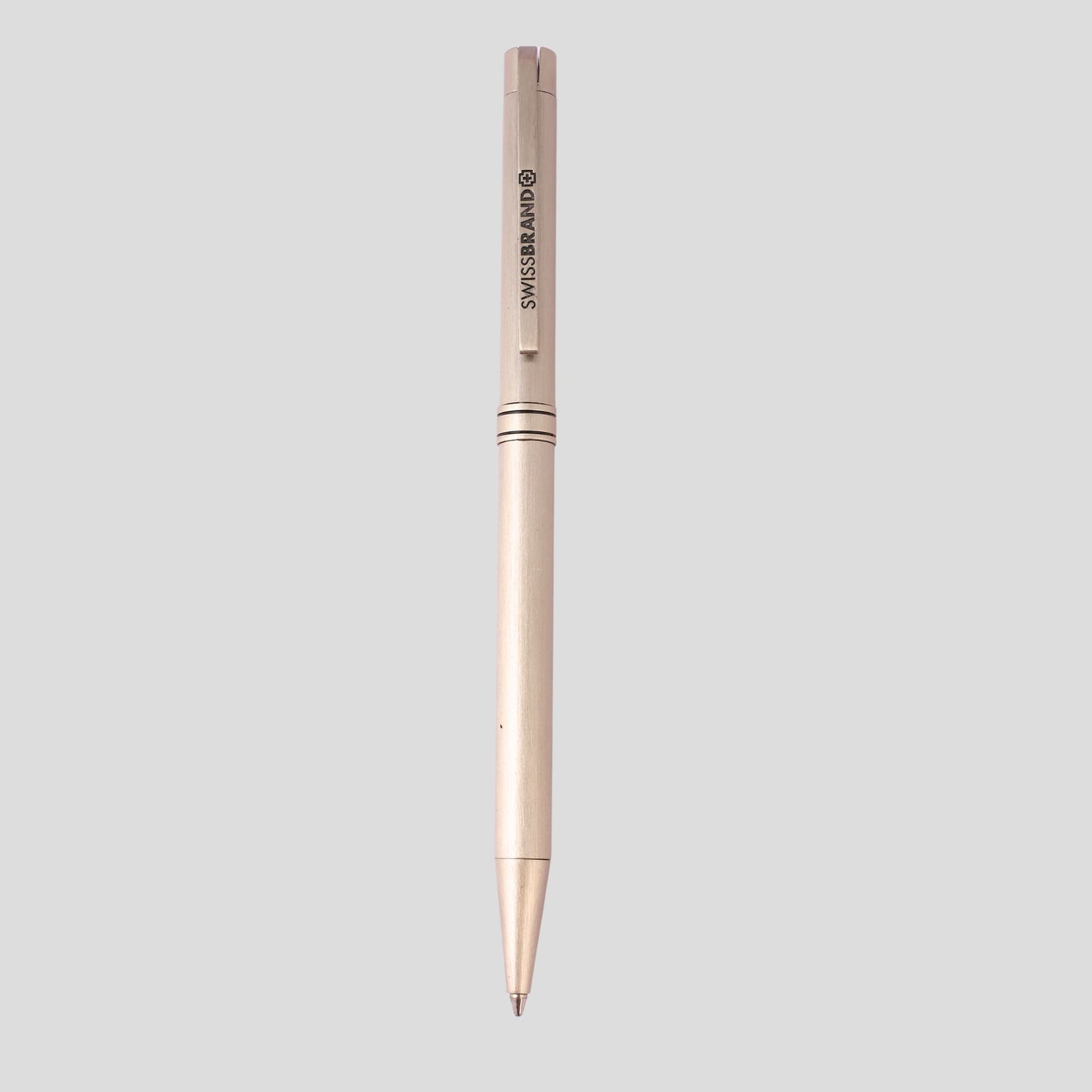 Silver SwissBrand Ball Pen – Custom Name Engraving with Gift Box