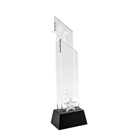 Personalized Crystal Star Trophy – Custom Engraved Award for Excellence, Recognition & Achievement