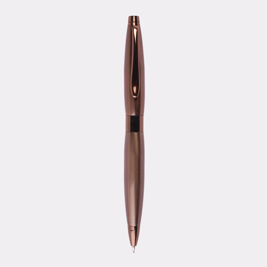 Custom Engraved Rose Gold Metal Pen – Personalized Gift for Graduation, Office & Retirement