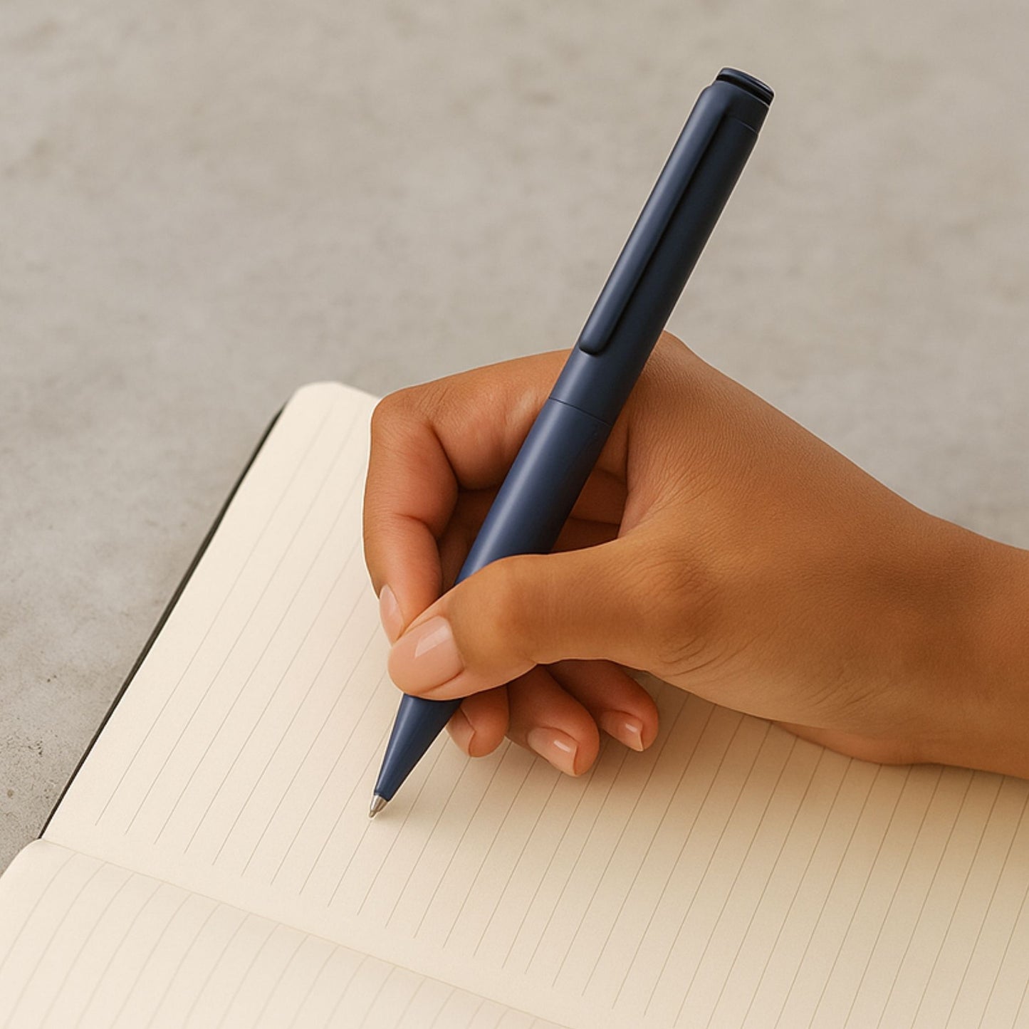 Dark Blue SwissBrand Pen – Personalized Engraving Option with Gift Box