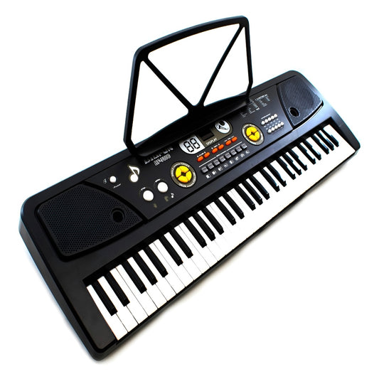 BIGFUN BF-730C 61-Key Electronic Keyboard Piano for Kids & Beginners | Portable Music Keyboard with Dual Speakers, USB/Headphone Jack | Best Price Canada $39.99