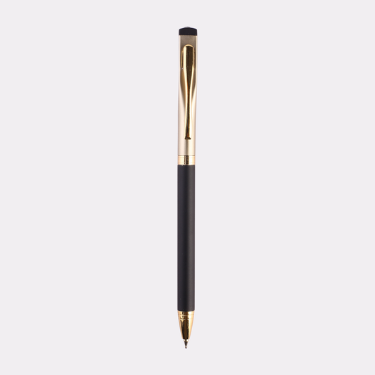 Engraved Black & Gold Stylus Pen – Personalized Gift for Office & Professionals