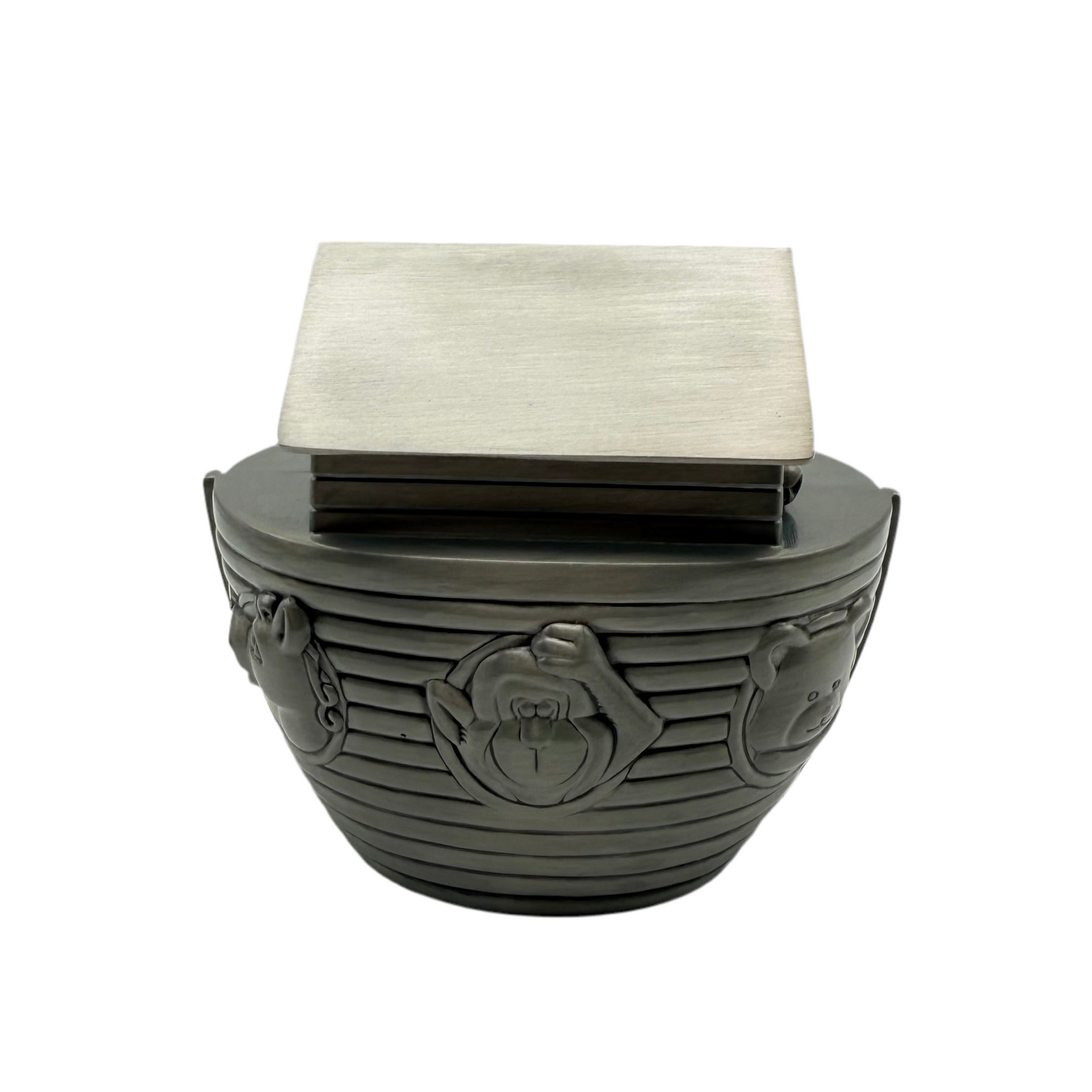 Engraved Noah’s Ark Coin Bank – Personalized Metal Money Box for Babies | Baby Shower & Christening Gift Canada