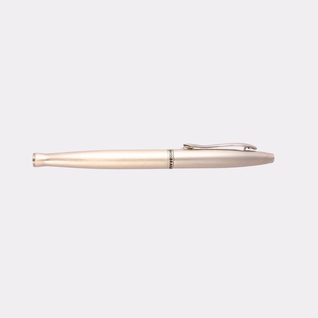 SwissBrand Silver Engraved Pen – Premium Gift Box