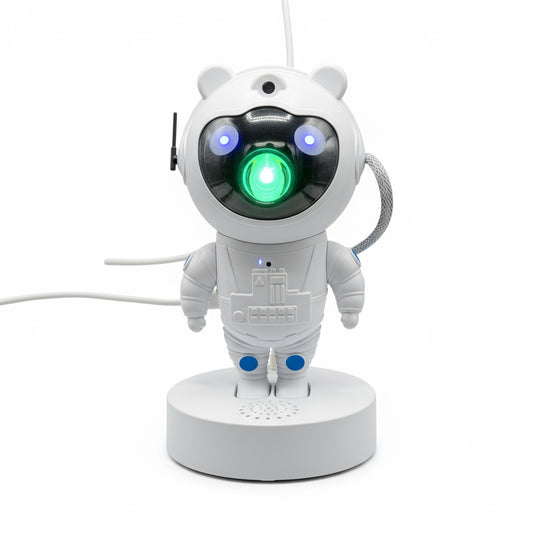 Astronaut Bluetooth Speaker with Galaxy Light Projector – USB Plug-In Night Light | LED Star Projector & Music Speaker for Kids Room, Bedroom & Gifts Canada