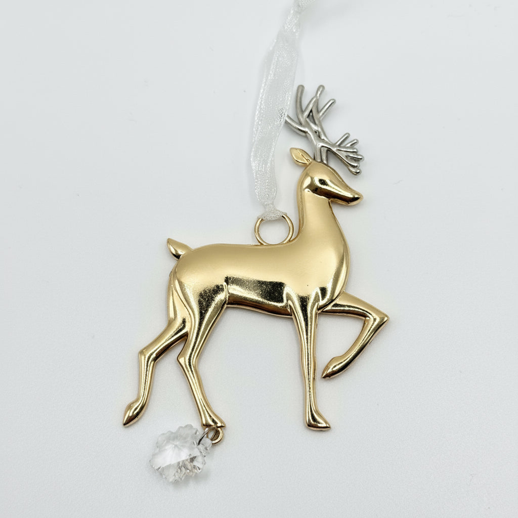 Christmas Gifts – Reindeer Ornament “Always in My Thoughts” |Personalized Christmas Ornaments Canada | Memorial Holiday Decoration Gift