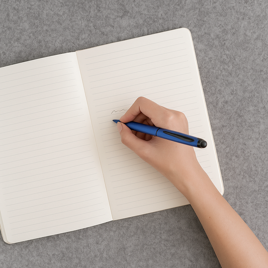 Engraved Blue Stylus Pen – Personalized Gift for Students, Offices & Tech Users