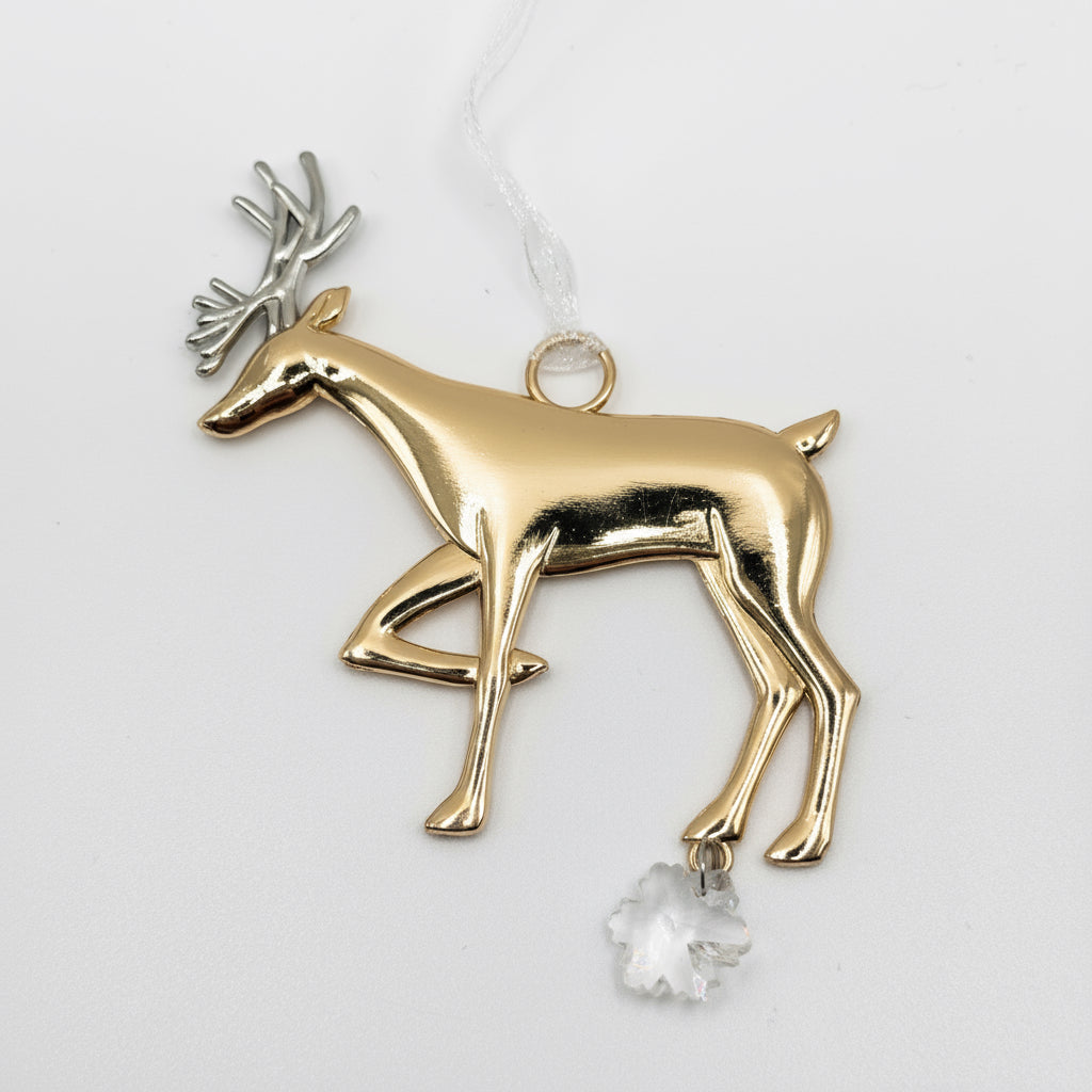 Christmas Gifts – Reindeer Ornament “Let Your Holiday Sparkle” | Personalized Christmas Ornaments Canada | Holiday Tree Decoration Gift