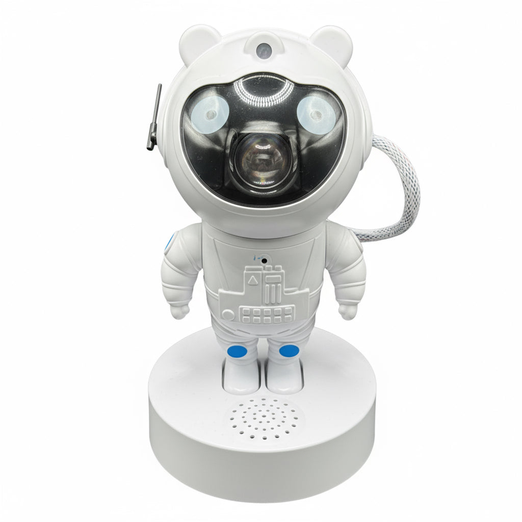 Astronaut Bluetooth Speaker with Galaxy Light Projector – USB Plug-In Night Light | LED Star Projector & Music Speaker for Kids Room, Bedroom & Gifts Canada